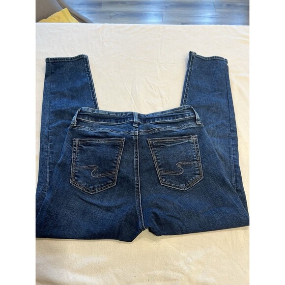 Silver Jeans Women’s Size 29/23 1/2 Suki Capri - Picture 6 of 10